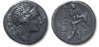 ROMAN REPUBLIC Denarius AR denarius M. Herennius, Rome