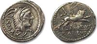 ROMAN REPUBLIC Denarius L. Thorius Balbus, Rome