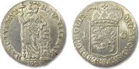 NETHERLANDS - HOLLAND Gulden AR 1 gulden / guilder or 20 Stuiver