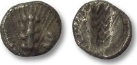 ANCIENT GREECE AR obol Lucania, Metapontum