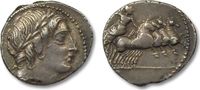 ROMAN REPUBLIC AR Denarius anonymous issue, Rome
