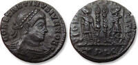 ROMAN EMPIRE AE follis Constantine II Caesar, Lugdunum (Lyon) mint 330-332 A.D. - mintmark ⁕PLG - -