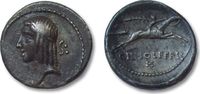 ROMAN REPUBLIC AR Denarius C. Calpurnius Piso L.f. Frugi, Rome