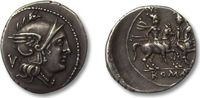 ROMAN REPUBLIC AR Quinarius anonymous issue, Rome