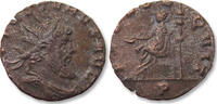 ROMAN EMPIRE Silvered antoninianus Aureolus, Mediolanum (Milan) mint 1st officina - scarce - -