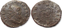 ROMAN EMPIRE Silvered antoninianus Aureolus, Mediolanum (Milan) mint 1st officina - FIDES EQVIT - -