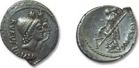 ROMAN REPUBLIC AR Denarius Mn. Cordius Rufus, Rome