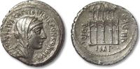 ROMAN REPUBLIC Denarius P. Fonteius P.f. Capito, Rome
