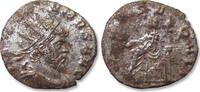 ROMAN EMPIRE BI silvered antoninianus Aureolus, Mediolanum (Milan) mint 1st officina - FIDES EQVIT - -
