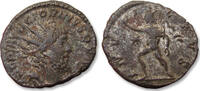 ROMAN EMPIRE BI silvered antoninianus Victorinus, Colognia Agrippinensis or Treveri mint - INVICTVS - -