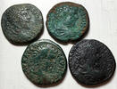ROMAN EMPIRE Septimius Severus, group of 4x large coins struck in Moesia Inferior -