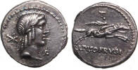 Roman Republic denarius L.Calpurius Piso Frugi -