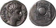 roman empire  denarius 27 BC.14 AD good VF dark toned, good metaal
