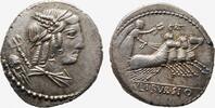 Roman Republic denarius L.Julius Bursio -