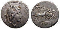 Roman Republic denarius L.Julius Bursio -