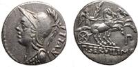 Roman Republic denarius P.Servilius M.F.Rullus -