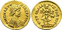 OSTGOTEN Tremissis Theoderich, 493 - 526 n. Chr., im Namen des Anastasius. -