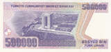 Asia 1998 TURKEY P.212 - 500.000 Lira L.1970 UNC