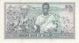 Africa 1982 VF MALAWI P.13d - 50 Tambala