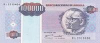 Africa ANGOLA P.139 - 100.000 Kwanzas Reajustados 1995 UNC -