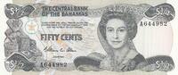 North America BAHAMAS P.42a - 1/2 Dollar UNC -