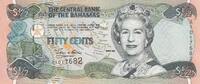 North America BAHAMAS P.68 - 1/2 Dollar UNC -