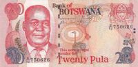 Africa BOTSWANA P.25a - 20 Pula UNC -