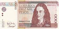 South America COLOMBIA P.443a - 10.000 Pesos UNC  1998 