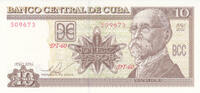 North America CUBA P.117r - 10 Pesos UNC -
