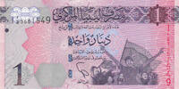 Africa LIBYA P.76 - 1 Dinar ND UNC -