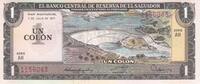North America EL SALVADOR P.125a 1 Colon UNC -