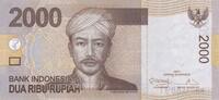 Asia INDONESIA P.148 - 2000 Rupiah 2009/2012 UNC -