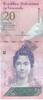 South America VENEZUELA P.91f - 20 Bolivares UNC -