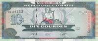 North America HAITI P.265 - 10 Gourdes UNC -
