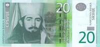Europe SERBIA P.55a - 20 Dinara UNC -