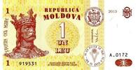 Europe MOLDOVA P.8 - 1 Leu UNC -