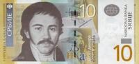 Europe SERBIA P.54b - 10 Dinara UNC -