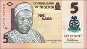 Africa NIGERIA P.38g - 5 Naira UNC -