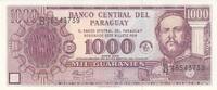South America PARAGUAY P.221 - 1000 guaranies UNC -