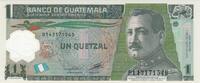 North America GUATEMALA P.115a - 1 Quetzal UNC -
