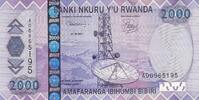 Africa RWANDA P.36 - 2000 Francs UNC -