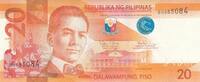 Asia PHILIPPINES - P.206 - 20 Piso UNC -