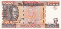 Africa GUINEA P.37 - 1000 Francs UNC -