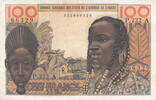 Africa WEST AFRICAN STATES P.101Ae - 100 Francs -