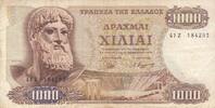 Europe GREECE P.198b - 1000 Drachmai 1970 Fine -