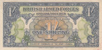 Europe GREAT BRITAIN M.11a - 1 Shilling ND -