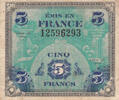 Europe FRANCE P.115a - 5 Francs Fine/VF -