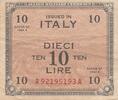 Europe ITALY M.13a - 10 Lire pencil -
