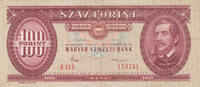 Europe HUNGARY P.171g - 100 Forint -