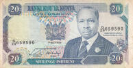 Africa KENYA P.25b - 20 Shillings Fine -